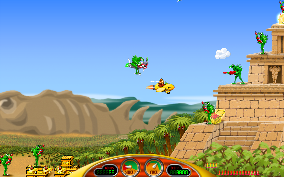 Captain Bumper game Screenshot at level 4