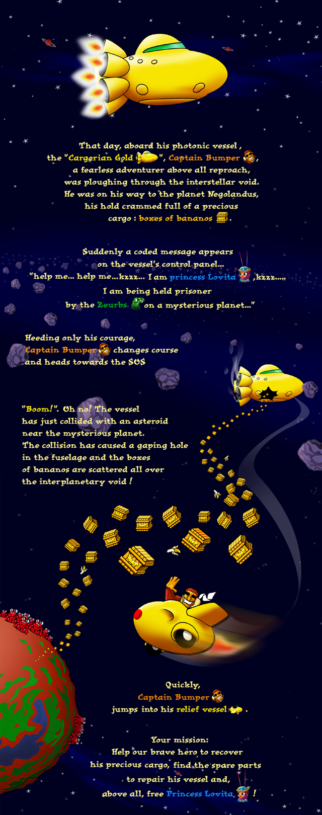 the Story of Captain Bumper Captain Bumper Story